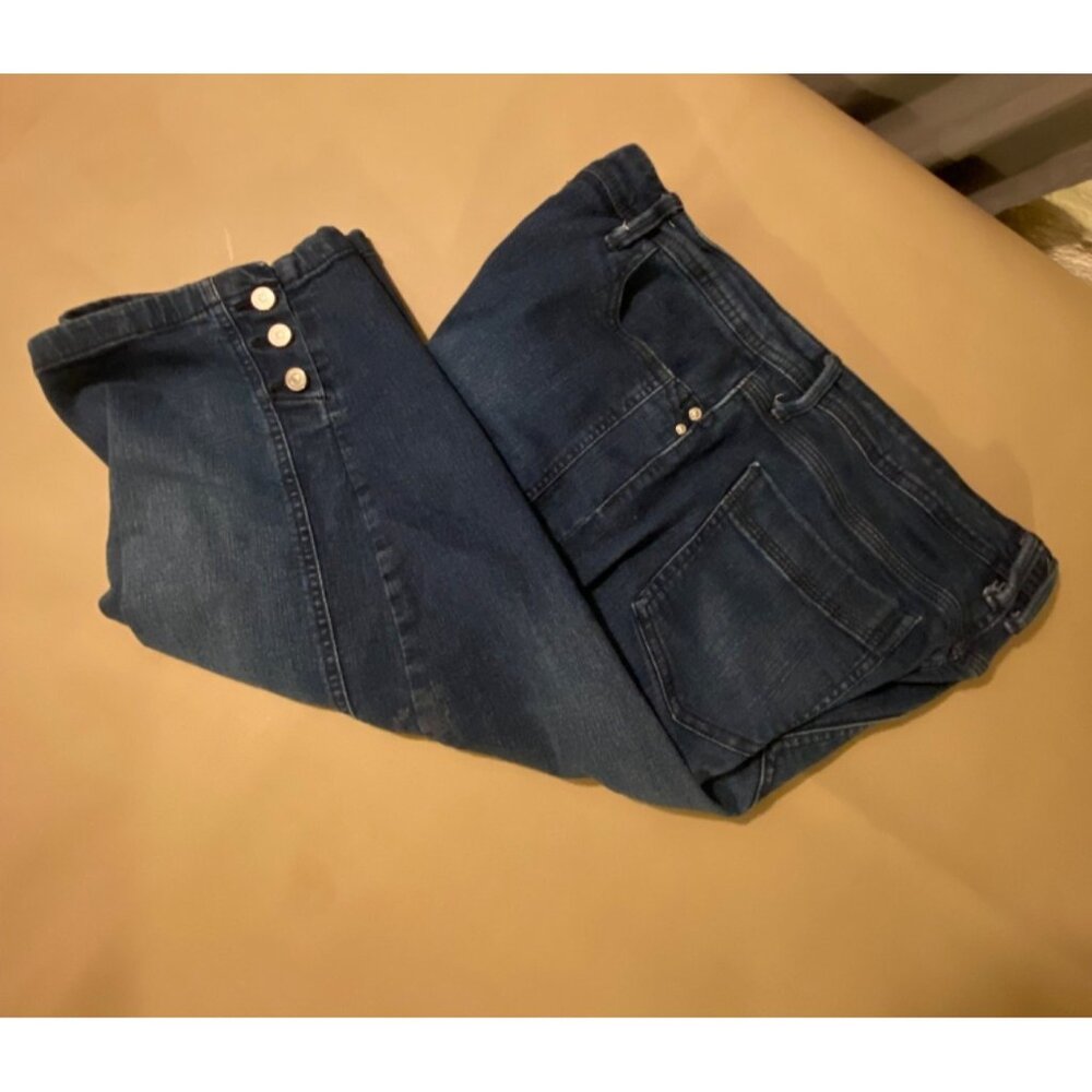 Gloria Vanderbilt  Denim Capri Pants Size 14 - Picture 4 of 4